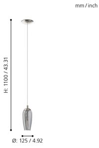 Eglo 96343 - Πολύφωτο LED σε σχοινί FARSALA 1xG9/2,5W/230V