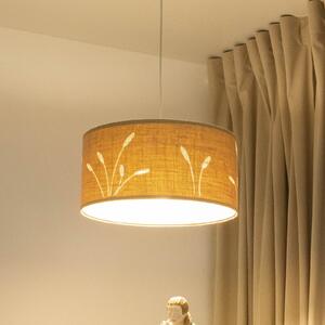 Boho Auris κρεμαστό φωτιστικό, μπεζ, Ø 40 cm, ύφασμα