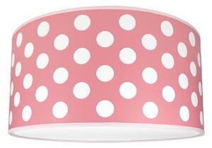 Παιδικό φωτιστικό οροφής DOTS PINK 2xE27/60W/230V ροζ