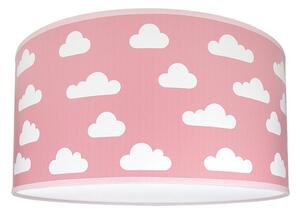 Παιδικό φωτιστικό οροφής CLOUDS PINK 2xE27/60W/230V ροζ