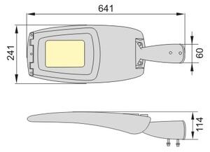 Φως δρόμου ADQUEN PLUS LED/60W/230V IP66