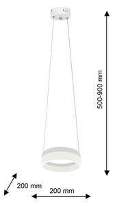 Πολύφωτο LED σε σχοινί RING LED/12W/230V