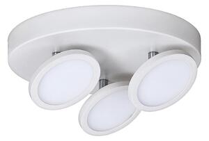 Rabalux 2714 - Συνδεδεμένο πολύφωτο LED ELSA 3xLED/6W/230V λευκό