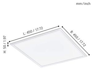 EGLO 97629 - LED RGB Φωτιστικό dimming SALOBRENA-C 1xLED/24W/230V