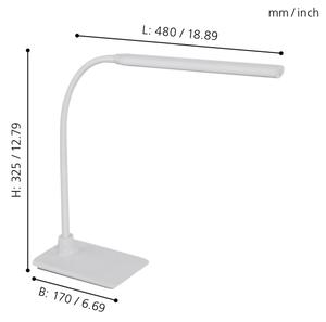 Eglo 96435 - Επιτραπέζια λάμπα dimmer LED LAROA LED/3,5W/230V