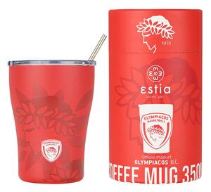 ESTIA ΘΕΡΜΟΣ COFFEE MUG OLYMPIACOS BC EDITION 350ml