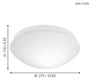 Eglo 97531 - Φως μπάνιου με αισθητήρα BARI-M 1xE27/20W/230V IP44