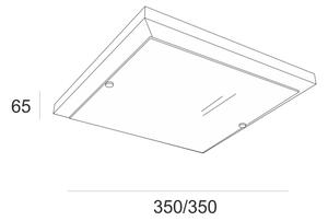 Φωτιστικό οροφής 2xE27/60W/230V - FSC πιστοποιημένο