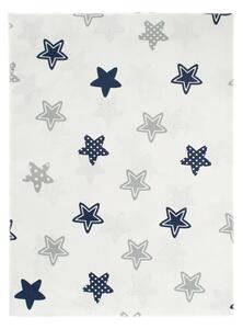 Σεντόνι Λίκνου Μεμονωμένο 80x110εκ. Star 102 Blue Dimcol