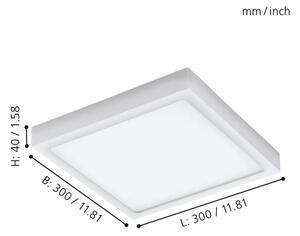 Eglo 98172 - Φως εξωτερικού χώρου dimmer LED ARGOLIS-C LED/22W/230V Bluetooth IP44