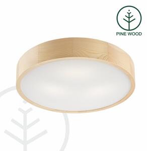 Φωτιστικό οροφής NATURAL 3xE27/60W/230V ø 47 cm πεύκο - FSC πιστοποιημένο