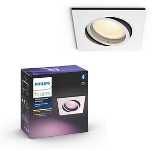 Philips 50551/31/P7 - LED RGB Χωνευτό φωτιστικό Hue CENTURA 1xGU10/5,7W/230V