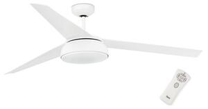 FARO 33549 - LED Dimming ceiling fan VULCANO LED/25W/230V λευκό + RC