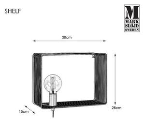 Markslöjd 107814 - Φως τοίχου SHELF 1xE27/60W/230V