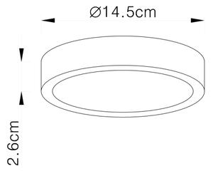 Globo 12366-15 - Φως οροφής LED VITOS LED/15W/230V