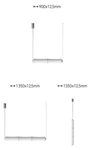 Immax NEO 07102L - LED Dimmable πολύφωτο κρεμαστό σε ράγα BAMBOOS LED/30W/230V 90 + RC