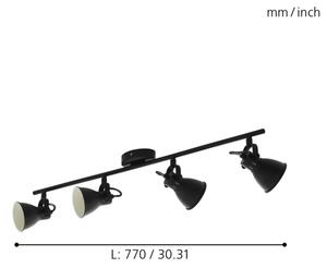 Eglo 98408 - Φως σποτ LED SERAS 4xLED/3,3W/230V