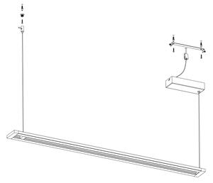 Eglo 98492 - Πολύφωτο LED σε σχοινί AMONTILLADO LED/27W/230V