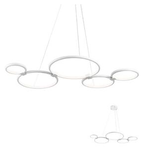 Redo 01-1742 - Πολύφωτο LED σε σχοινί RADIUS LED/45W/230V λευκό