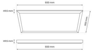 Πάνελ LED LED/24W/230V 4000K