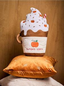 Sinsay - Διακοσμητικό μαξιλάρι σε σχήμα ροφήματος Pumpkin Spice Latte - πολυχρωμο