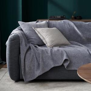 Ριχτάρι Πολυθρόνας (180x180) Gofis Home Nimbus Blue Grey 447/09