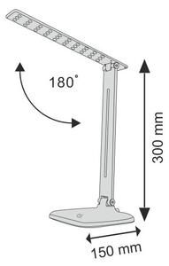 Επιτραπέζια λάμπα αφής dimming LED JOWI LED/8W/230V μαύρο