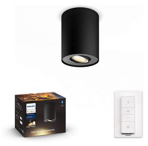 Philips 56330/30/P6 - LED Φωτιστικό dimming Hue PILLAR 1xGU10/5W/230V + RC