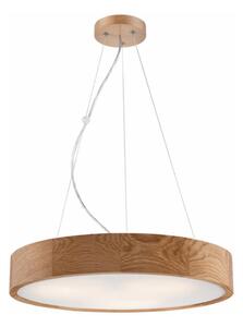 Πολύφωτο με συρματόσχοινο OAK 3xE27/60W/230V δρυς ø 47,5 cm - FSC πιστοποιημένο