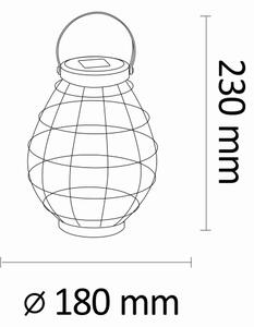 Ηλιακή λάμπα LED KOGE LED/1,2V IP44