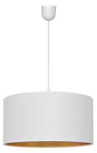 Κρεμαστό φωτιστικό οροφής ALBA 1xE27/60W/230V δ. 40 cm λευκό/χρυσό