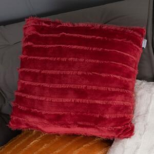 Διακοσμητική Μαξιλαροθήκη Fleece (50x50) Palamaiki Gwen Red