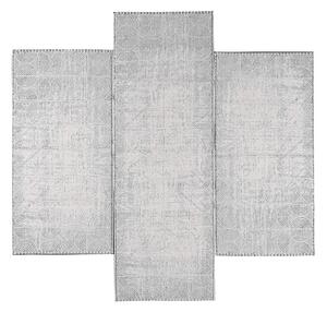 Χαλιά Κρεβατοκάμαρας (Σετ 3τμχ) Pierre Cardin Loft 11 L.Grey