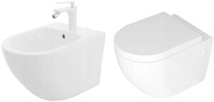 Carlo Mini ABS λεκάνη τουαλέτας + Σετ μπιντέ CARLO MINI