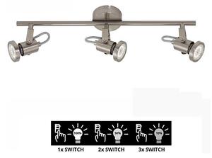 Briloner 2712-032 - Φως σποτ Dimmer LED SEMPLICE 3xGU10/5W/230V