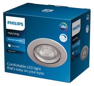 Philips - Xωνευτό φωτιστικό LED DIVE LED/5W/230V 2700K