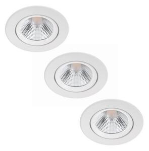 Philips - ΣΕΤ 3x LED Χωνευτά φωτιστικά με ρύθμιση φωτισμού DIVE LED/5W/230V 2700K