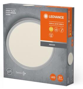 Ledvance - Φωτιστικό οροφής LED με αισθητήρα PLATE LED/32W/230V 3000K