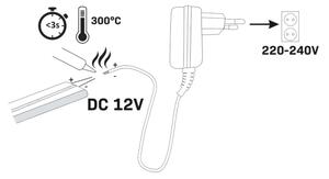 Φωτοταινία LED NEON 5 m LED/27W/12V IP65 πορτοκάλι