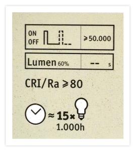 Λάμπα LED Dimmable ανεστραμμένου καθρέπτη E27/6,5W/230V - Paulmann 28679