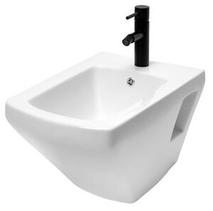 Diego Wall Mounted Bidet White - REA