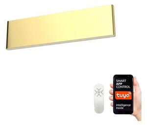 Immax Neo 07129L - LED Φωτιστικό τοίχου LISTON LED/18W/230V ZigBee + RC χρυσαφί