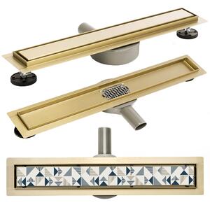 REA PURE NEO PRO Gold Linear Drain