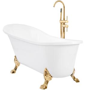 Ανεξάρτητη μπανιέρα Rea Brasso Gold