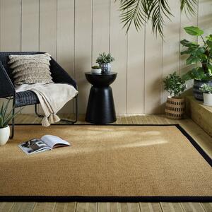 Χαλί Sisal Look Outdoor Μαύρο 120x170 cm, Flair Rugs