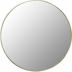Στρογγυλός καθρέφτης Χρυσός 80cm KLMH-0810G-1