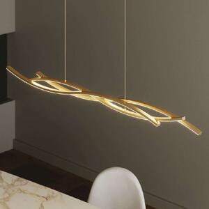 Φωτιστικό Οροφής Kinetic LED-KINETIC-S-ORO 40W Led 118x105cm Gold Luce Ambiente Design