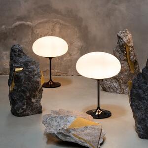 GUBI Gubi Επιτραπέζια λάμπα Stemlite, μαύρο-χρώμιο, ύψος 42 cm, ρυθμιζόμενη ένταση, ρυθμιζόμενος, Μεταλλικό, Σαλόνι / τραπεζαρία, Μέταλλο, σχεδιασμός