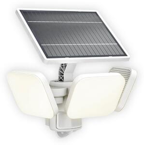 Philips Φωτιστικό LED με ηλιακή ενέργεια Zyren, λευκό, 3.000 K, αισθητήρας, IP65, Λευκό, Πλαστικό