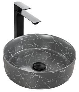 Νιπτήρας πάγκου Rea Sami Matt Grey Marble